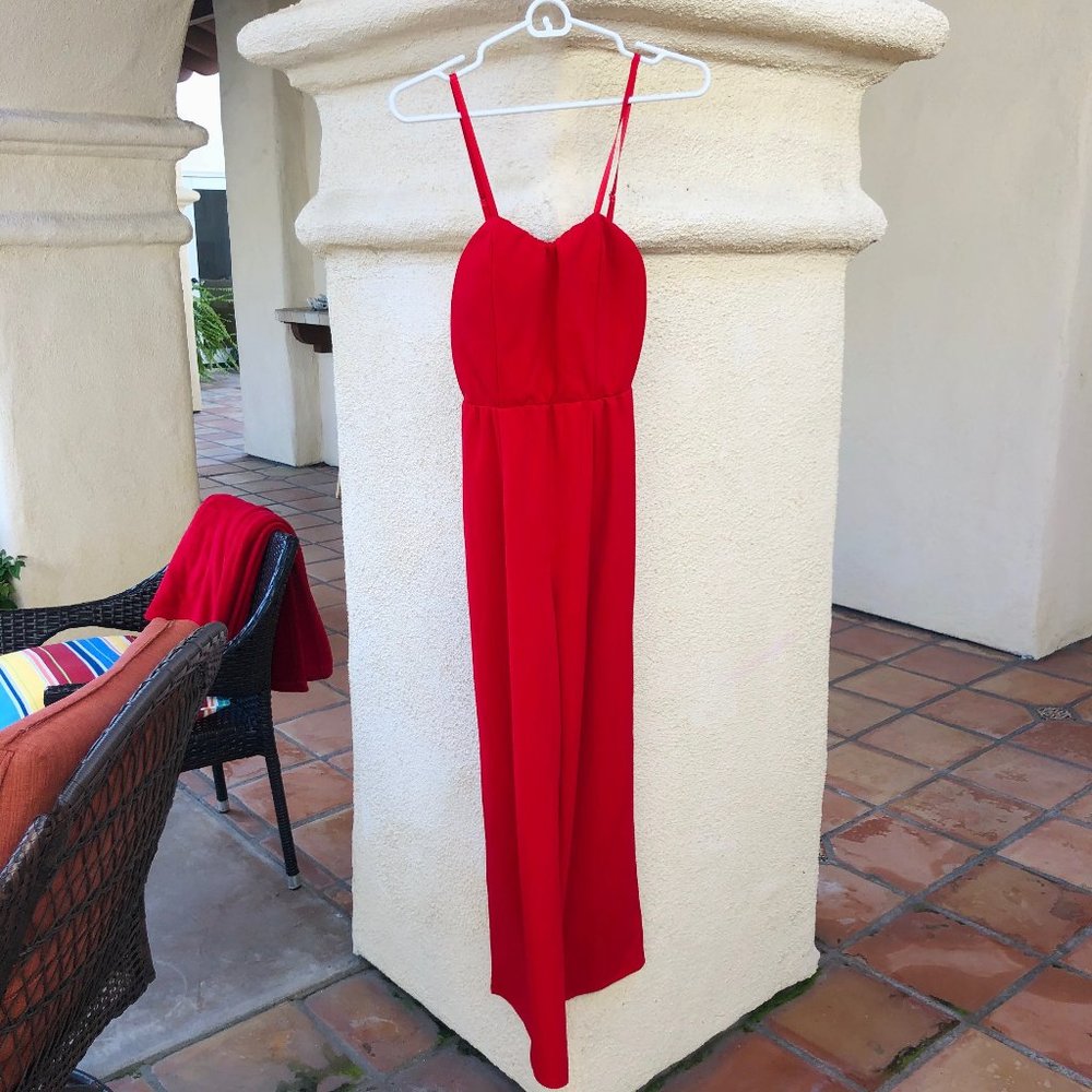 Brand New Red Jumpsuit